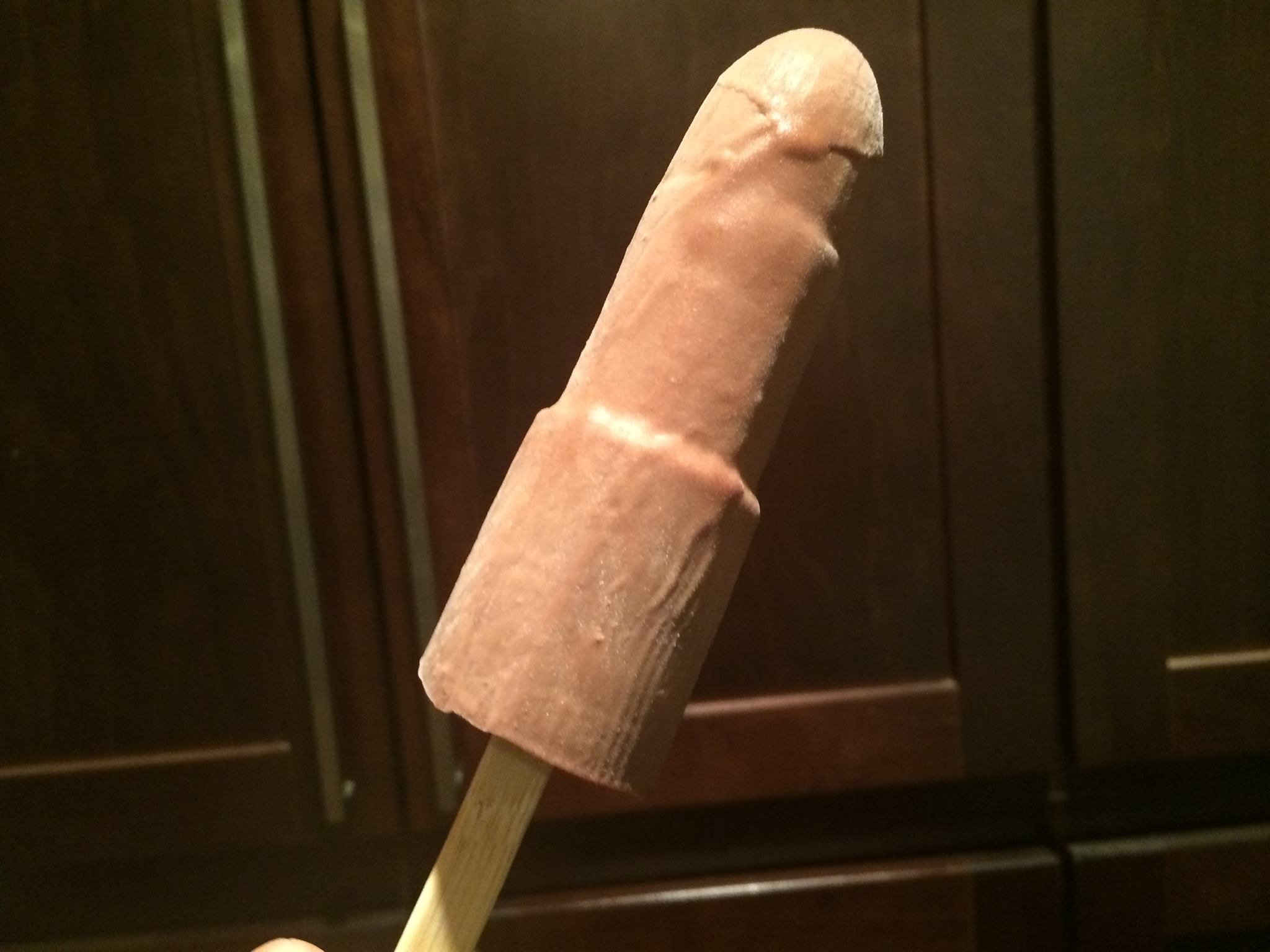 A bit phallic, but so delicious! Fudgesicles!